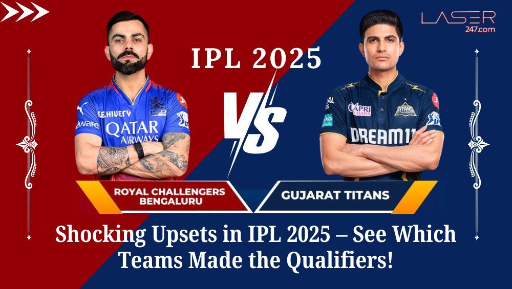 Shocking Upsets in IPL 2025 – See Which Teams Made the Qualifiers!